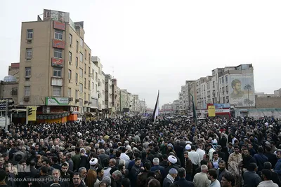 تشییع شهدای حله‎ در اهواز

