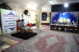 مرحله شهرستانی مسابقات سراسری قرآن بخش برادران سازمان اوقاف و امور خیریه در بقعه شیخ طرشتی (ره)