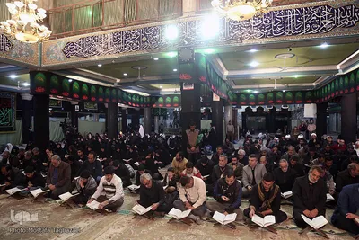 محفل انس با قرآن کاروان قرآنی انقلاب بر سر مزار سپهبد شهید قاسم سلیمانی
