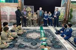 محفل نور و معرفت در ایام فاطمیه؛ تجلیل از سیره حضرت زهرا(س) در دبستان آیت‌الله طالقانی آمل