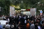 بدرقه پیکر استاد فرشچیان به خانه ابدی (۲)