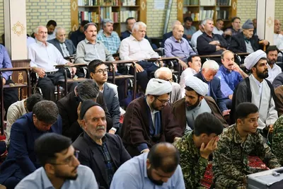 آیین تکریم و معارفه امام جمعه سراب