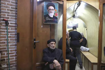 عزاداری اربعین حسینی در بزرگترین بازار مسقف جهان