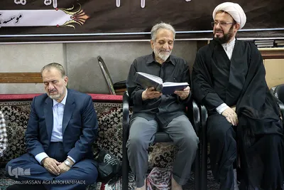 حضور خادم القرآن، حاج عباس سلیمی در مراسم