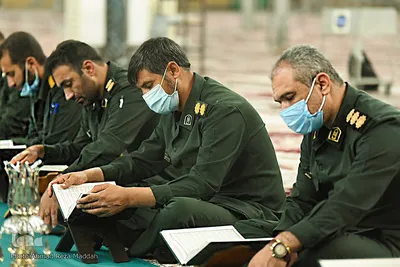 محفل انس و تفسیر قرآن در مسجد جامع شهدا شیراز