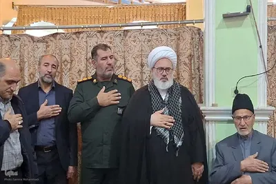 تشییع پیکر مطهر شهید گمنام در میاندوآب