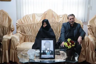خانواده شهید اقتدار احمد زارع