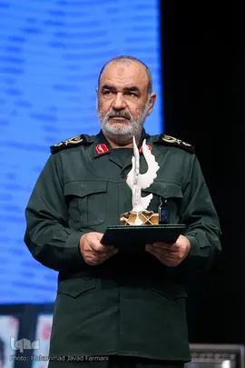 سردار سلامی، جانشین فرمانده سپاه پاسداران در جشنواره سوره های سرخ