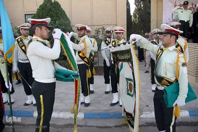 صبحگاه مشترك نيروهاي مسلح به مناسبت هفته ناجا ـ سمنان