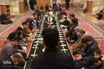 برپایی سفره حضرت ام البنین (س) در حرم مطهر سید میر محمد(ع)‎‎