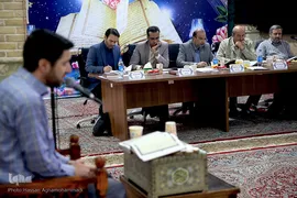 مرحله شهرستانی مسابقات سراسری قرآن بخش برادران سازمان اوقاف و امور خیریه در بقعه شیخ طرشتی (ره)