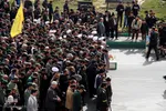 تشییع شهید مدافع حرم "سید قدرت موسوی" در سمنان