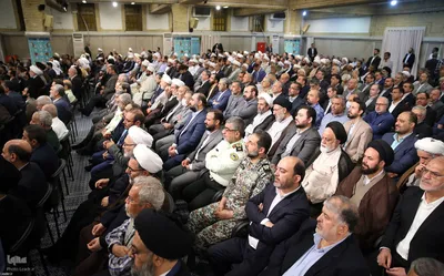 دیدار میهمانان کنفرانس وحدت اسلامی با رهبر معظم انقلاب