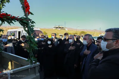 استقبال از  پیکر شهید "منتجبی" پس از ۳۸ سال - زنجان