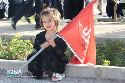 مراسم پیاده روی جاماندگان اربعین حسینی در قم