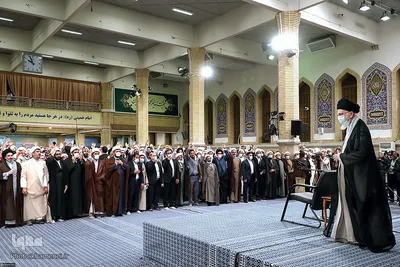 دیدار جمعی از مبلغان و طلاب حوزه‌های علمیه سراسر کشور
