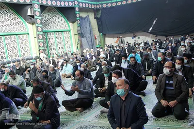 حضور فاطمی استاندار یزد در نماز جمعه شهر شاهدیه‎‎