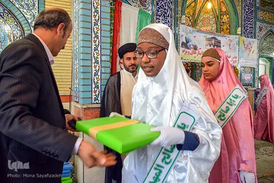 جشن عبادت دانش‌آموزان با نیازهای ویژه در اهواز