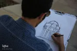 کتابت آیات وحی به زبان انگلیسی در کریسمس ـ شیراز