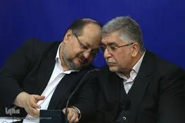  سیدحمیدرضا طیبی، رئیس جهاددانشگاهی و محمد شریعتمداری، وزیر تعاون، کار و رفاه اجتماعی