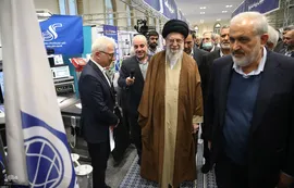 بازدید رهبر انقلاب از نمایشگاه توانمندی‌های تولید داخل