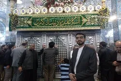 নবী (সা.)এর দুহিতা'র মাযারে ইরানী ক্বারির সুললিত কণ্ঠে তিলাওয়াত + ভিডিও