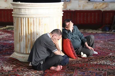 مراسم عزاداری به مناسبت وفات حضرت خدیجه (س) در مهدیه تبریز