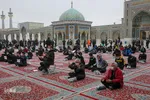 تجمع ورزشکاران مشهدی در محکومیت هتک حرمت به ائمه اطهار(ع)
