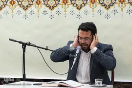 محفل انس با قرآن کریم در مسجد جامع حضرت ابوالفضل علیه السلام کرج