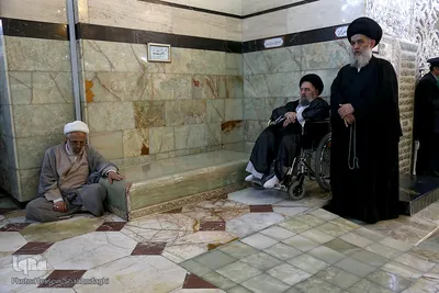 تشییع پیکر «آیت الله حسینی شاهرودی»