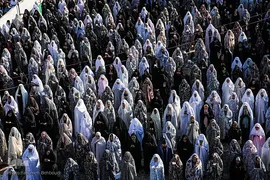 نماز عید سعید فطر در شهر ری