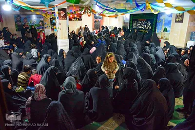 مراسم عزاداری جامعه قرآنی - محلات/عکاس:محمد رجبی