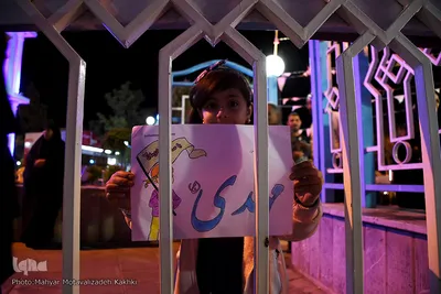 آذین بندی و جشن نیمه شعبان در نیشابور 
