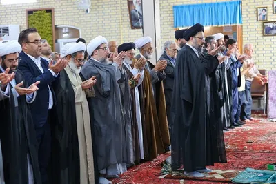 آیین تکریم و معارفه امام جمعه سراب
