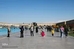 نقش جهان میزبان مسافران نوروزی نصف جهان