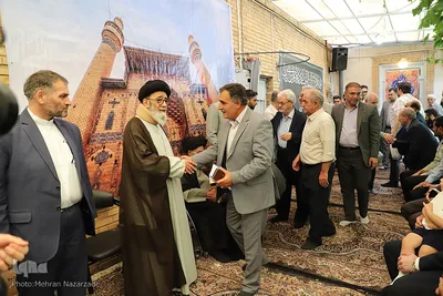 بیعت مجدد مردم تبریز با نماینده ولایت فقیه در آذربایجان شرقی به مناسبت عید غدیر‎