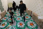 مراسم نمادین سینی حضرت قاسم(ع) در اهواز