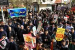 راهپیمایی روز ۱۳ آبان در شهرستان اهر