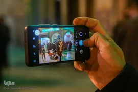 مراسم خداحافظی معتکفین