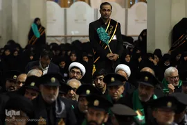 آیین سنتی شمع گردانی در حرم حضرت معصومه(س)
