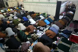 اولین روز مراسم معنوی «اعتکاف» در مسجد جامع آستان مقدس حضرت عبدالعطیم حسنی (ع) در شهر ری