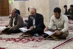 جزءخوانی قرآن در آستان امامزاده جعفر(ع) یزد‎