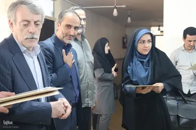 نشست صمیمی رئیس اداره اوقاف به مناسبت هفته وقف‎ در ملایر