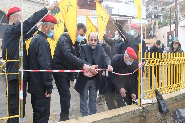 افتتاح بوستان شهید سلیمانی در لبنان