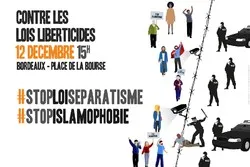Manifestation en France contre la loi 