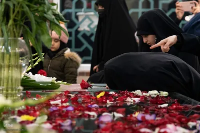 استقبال از ۶ شهید گمنام در کرج
