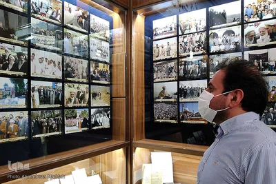 مراسم رونمایی از یادمان مجاهدت های علمی و عملی مرحوم آیت الله حدائق «شیخ العلما»