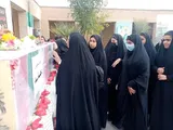 تشییع پیکر مطهر شهید «خوشنام» در دانشگاه فرهنگیان و آبپخش