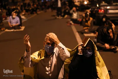 احیای شب نوزدهم ماه رمضان در حسینیه همدانی ها