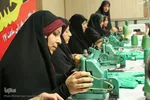 افتتاح اولین کارگاه دوخت لباس شیرخوارگان شهر مریانج